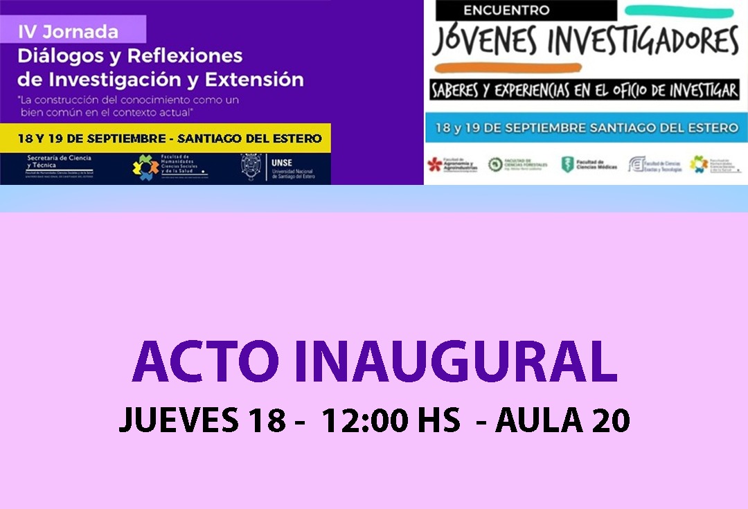 IV Jornada Diálogos y Reflexiones de Investigación y Extensión